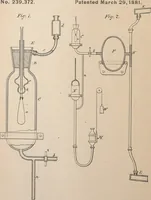An illustration from Collection of United States patents granted to Thomas A. Edison, 1869-1884 (1869)