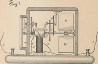 An illustration from Collection of United States patents granted to Thomas A. Edison, 1869-1884 (1869)