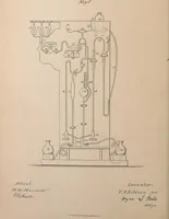 An illustration from Collection of United States patents granted to Thomas A. Edison, 1869-1884 (1869)