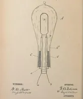 An illustration from Collection of United States patents granted to Thomas A. Edison, 1869-1884 (1869)