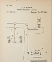 Picture 279 of 492 from Collection of United States patents granted to Thomas A. Edison, 1869-1884 (1869), leaf 999