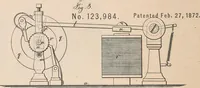 An illustration from Collection of United States patents granted to Thomas A. Edison, 1869-1884 (1869)