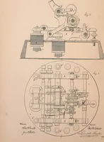 An illustration from Collection of United States patents granted to Thomas A. Edison, 1869-1884 (1869)