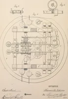 An illustration from Collection of United States patents granted to Thomas A. Edison, 1869-1884 (1869)