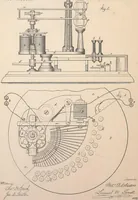 An illustration from Collection of United States patents granted to Thomas A. Edison, 1869-1884 (1869)