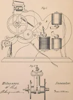 An illustration from Collection of United States patents granted to Thomas A. Edison, 1869-1884 (1869)