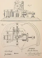 An illustration from Collection of United States patents granted to Thomas A. Edison, 1869-1884 (1869)