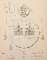 An illustration from Collection of United States patents granted to Thomas A. Edison, 1869-1884 (1869)