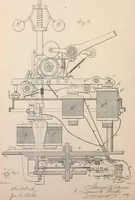An illustration from Collection of United States patents granted to Thomas A. Edison, 1869-1884 (1869)