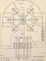 An illustration from Collection of United States patents granted to Thomas A. Edison, 1869-1884 (1869)