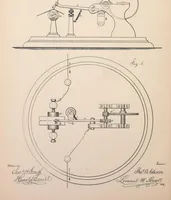 An illustration from Collection of United States patents granted to Thomas A. Edison, 1869-1884 (1869)