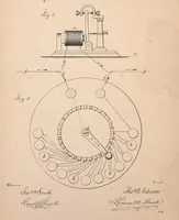 An illustration from Collection of United States patents granted to Thomas A. Edison, 1869-1884 (1869)