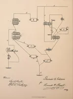An illustration from Collection of United States patents granted to Thomas A. Edison, 1869-1884 (1869)
