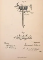An illustration from Collection of United States patents granted to Thomas A. Edison, 1869-1884 (1869)