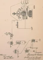 An illustration from Collection of United States patents granted to Thomas A. Edison, 1869-1884 (1869)