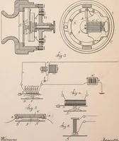 An illustration from Collection of United States patents granted to Thomas A. Edison, 1869-1884 (1869)