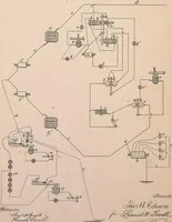 An illustration from Collection of United States patents granted to Thomas A. Edison, 1869-1884 (1869)