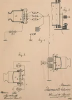 An illustration from Collection of United States patents granted to Thomas A. Edison, 1869-1884 (1869)