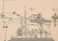 An illustration from Collection of United States patents granted to Thomas A. Edison, 1869-1884 (1869)
