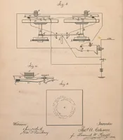 An illustration from Collection of United States patents granted to Thomas A. Edison, 1869-1884 (1869)