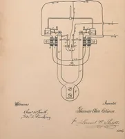 An illustration from Collection of United States patents granted to Thomas A. Edison, 1869-1884 (1869)
