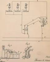 An illustration from Collection of United States patents granted to Thomas A. Edison, 1869-1884 (1869)