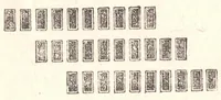An illustration from Manuale dei giuochi di prestigio e calcolo colle carte (1905)