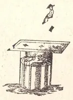 An illustration from Manuale dei giuochi di prestigio e calcolo colle carte (1905)