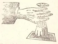 An illustration from Manuale dei giuochi di prestigio e calcolo colle carte (1905)