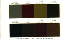 An illustration from Color card H. W. Johns M'F'G Co.: standard paints for structural purposes. (1900)