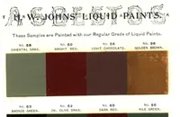 Picture 7 of 9 from Color card H. W. Johns M'F'G Co.: standard paints for structural purposes. (1900), leaf 4