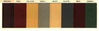 An illustration from Color card H. W. Johns M'F'G Co.: standard paints for structural purposes. (1900)