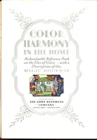 Picture 2 of 17 from Color harmony in the home. (1924), leaf 2