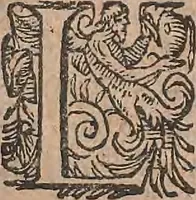 An illustration from Conradi Gesneri medici Tigurini Historiae animalium liber primus de quadrupedibus viuiparis : opus philosophis, medicis, grammaticis, philologis, poëtis, & omnibus rerum linguarumq́ue variarum studiosis, vtilissimum simul iucundissimumq́ue futurum (1602)