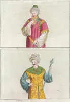 An illustration from Le Costume ancien et moderne ; ou, Histoire du gouvernement, de la milice, de la religion, des arts, sciences et usages de tous les peuples anciens et modernes, d'après les monumens de l'antiquité et accompagné de dessins analogues au sujet (1815)
