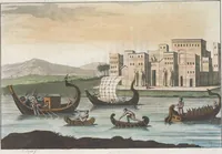 An illustration from Le Costume ancien et moderne ; ou, Histoire du gouvernement, de la milice, de la religion, des arts, sciences et usages de tous les peuples anciens et modernes, d'après les monumens de l'antiquité et accompagné de dessins analogues au sujet (1815)