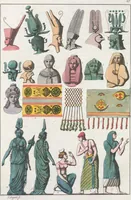 An illustration from Le Costume ancien et moderne ; ou, Histoire du gouvernement, de la milice, de la religion, des arts, sciences et usages de tous les peuples anciens et modernes, d'après les monumens de l'antiquité et accompagné de dessins analogues au sujet (1815)