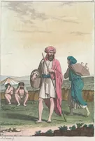 An illustration from Le Costume ancien et moderne ; ou, Histoire du gouvernement, de la milice, de la religion, des arts, sciences et usages de tous les peuples anciens et modernes, d'après les monumens de l'antiquité et accompagné de dessins analogues au sujet (1815)