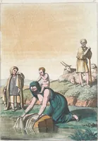 Picture 58 of 80 from Le Costume ancien et moderne ; ou, Histoire du gouvernement, de la milice, de la religion, des arts, sciences et usages de tous les peuples anciens et modernes, d'après les monumens de l'antiquité et accompagné de dessins analogues au sujet (1815), leaf 354