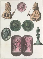 An illustration from Le Costume ancien et moderne ; ou, Histoire du gouvernement, de la milice, de la religion, des arts, sciences et usages de tous les peuples anciens et modernes, d'après les monumens de l'antiquité et accompagné de dessins analogues au sujet (1815)