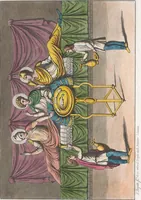 An illustration from Le Costume ancien et moderne ; ou, Histoire du gouvernement, de la milice, de la religion, des arts, sciences et usages de tous les peuples anciens et modernes, d'après les monumens de l'antiquité et accompagné de dessins analogues au sujet (1815)