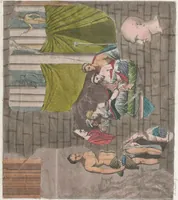 An illustration from Le Costume ancien et moderne ; ou, Histoire du gouvernement, de la milice, de la religion, des arts, sciences et usages de tous les peuples anciens et modernes, d'après les monumens de l'antiquité et accompagné de dessins analogues au sujet (1815)