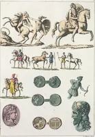 An illustration from Le Costume ancien et moderne ; ou, Histoire du gouvernement, de la milice, de la religion, des arts, sciences et usages de tous les peuples anciens et modernes, d'après les monumens de l'antiquité et accompagné de dessins analogues au sujet (1815)