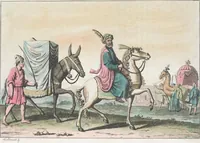 An illustration from Le Costume ancien et moderne ; ou, Histoire du gouvernement, de la milice, de la religion, des arts, sciences et usages de tous les peuples anciens et modernes, d'après les monumens de l'antiquité et accompagné de dessins analogues au sujet (1815)