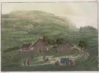 An illustration from Le Costume ancien et moderne ; ou, Histoire du gouvernement, de la milice, de la religion, des arts, sciences et usages de tous les peuples anciens et modernes, d'après les monumens de l'antiquité et accompagné de dessins analogues au sujet (1815)