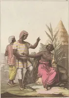 Picture 25 of 85 from Le Costume ancien et moderne ; ou, Histoire du gouvernement, de la milice, de la religion, des arts, sciences et usages de tous les peuples anciens et modernes, d'après les monumens de l'antiquité et accompagné de dessins analogues au sujet (1815), leaf 197