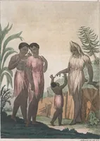 An illustration from Le Costume ancien et moderne ; ou, Histoire du gouvernement, de la milice, de la religion, des arts, sciences et usages de tous les peuples anciens et modernes, d'après les monumens de l'antiquité et accompagné de dessins analogues au sujet (1815)