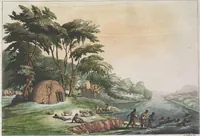 An illustration from Le Costume ancien et moderne ; ou, Histoire du gouvernement, de la milice, de la religion, des arts, sciences et usages de tous les peuples anciens et modernes, d'après les monumens de l'antiquité et accompagné de dessins analogues au sujet (1815)