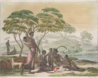 An illustration from Le Costume ancien et moderne ; ou, Histoire du gouvernement, de la milice, de la religion, des arts, sciences et usages de tous les peuples anciens et modernes, d'après les monumens de l'antiquité et accompagné de dessins analogues au sujet (1815)