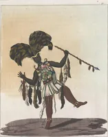 An illustration from Le Costume ancien et moderne ; ou, Histoire du gouvernement, de la milice, de la religion, des arts, sciences et usages de tous les peuples anciens et modernes, d'après les monumens de l'antiquité et accompagné de dessins analogues au sujet (1815)